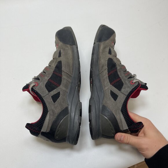 Mammut Redburn Low Gore-Tex Approach Shoes Men Size 8.5 US Grey Red Hiking Read - Picture 15 of 16